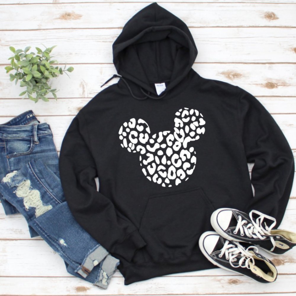 Mickey Head Hoodie, Sweatshirt